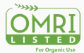 OMRI Listed for organic use